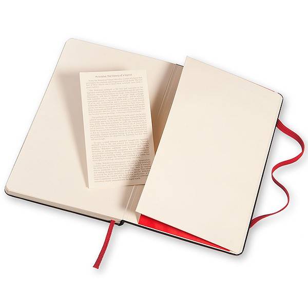 Середній блокнот Moleskine RED Тверда обкладинка Чорний