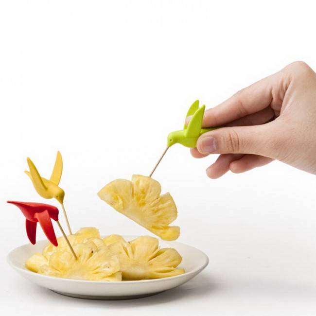 Набор для канапе Qualy Колибри (6 шт)