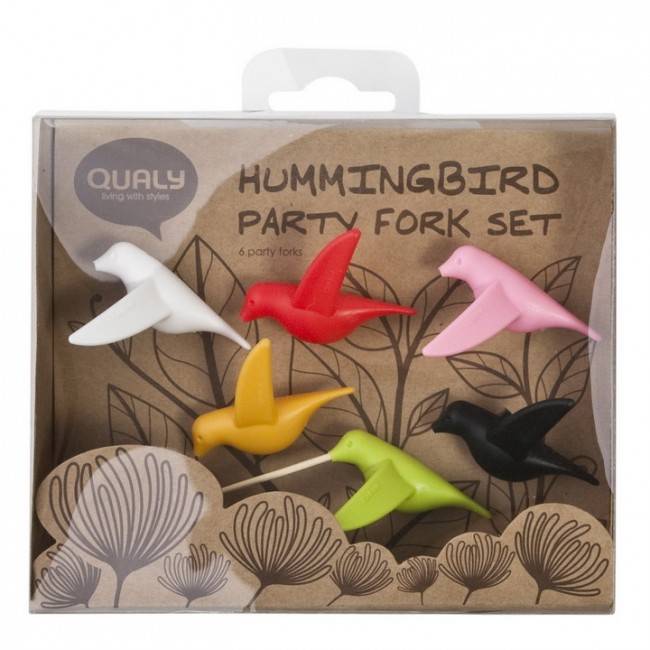 Набор для канапе Qualy Колибри (6 шт)