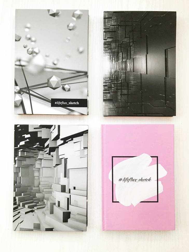 Скетчбук FB Лаванда А5 108 страниц