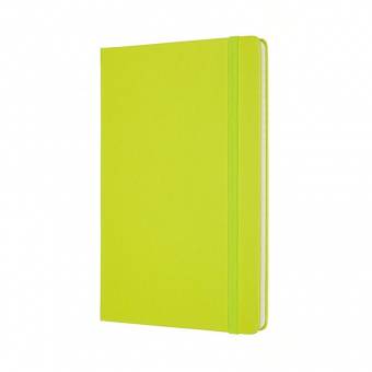 Средний блокнот Moleskine Classic Лимонный Зеленый в линию