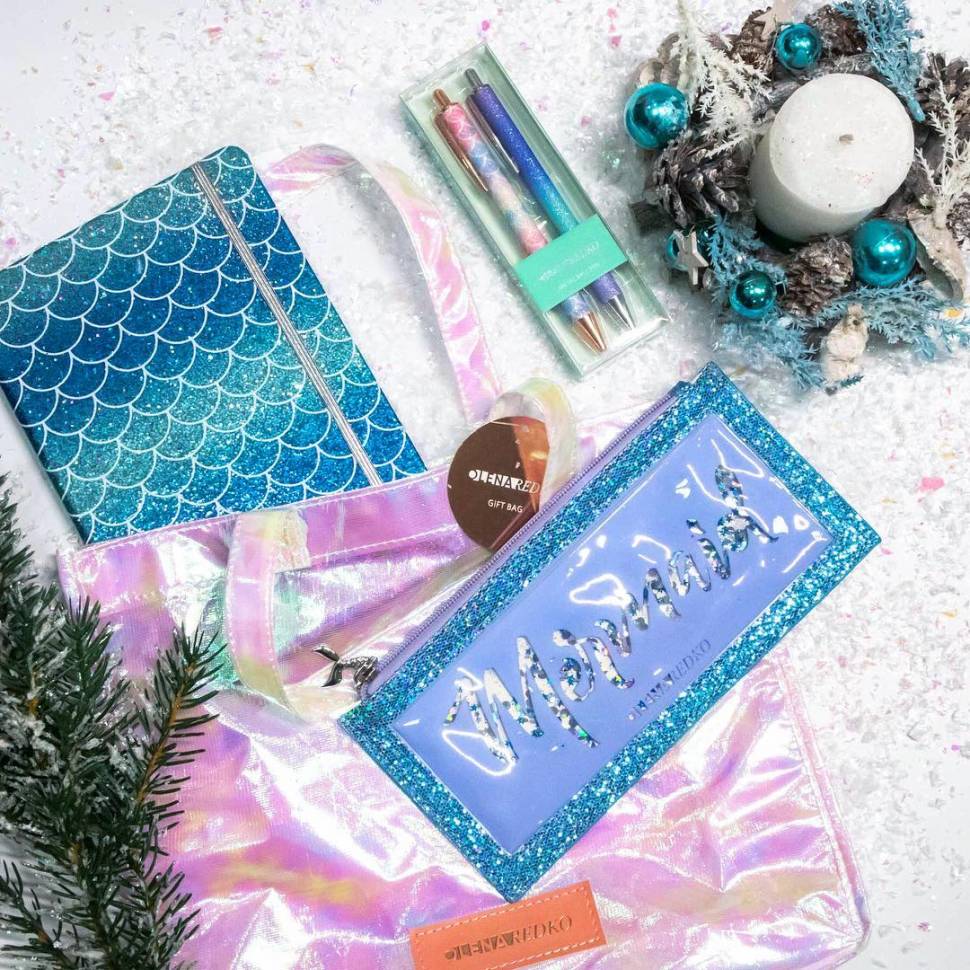 Блокнот А5 в линию Mermaid Olena Redko