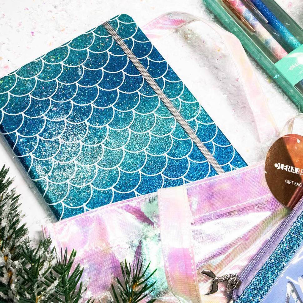 Блокнот А5 в линию Mermaid Olena Redko