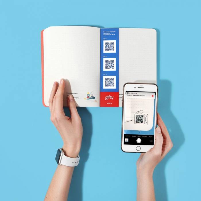 Блокнот Everyday English Notes Синій в точку