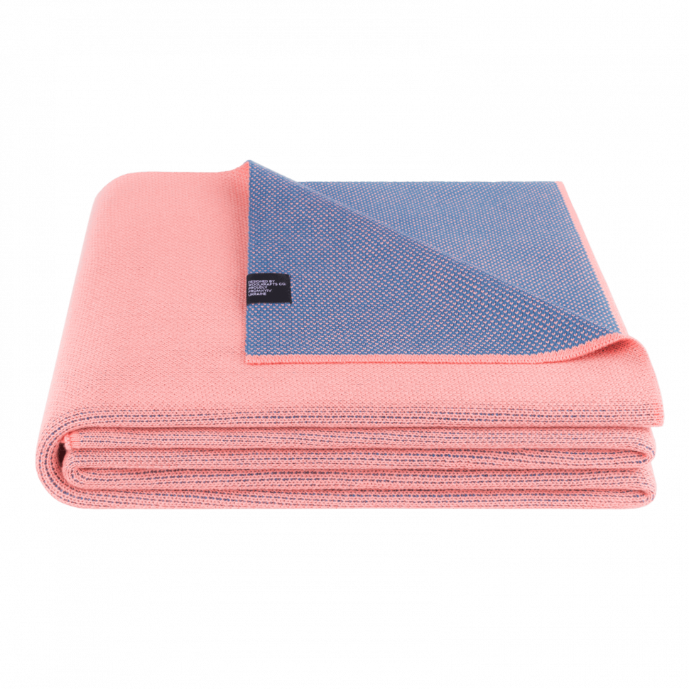 Плед из хлопка Woolkrafts Coral Sea140х200 см