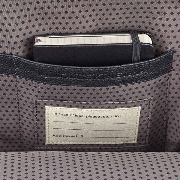 Сумка Кожаная Moleskine Classic Messenger Черна