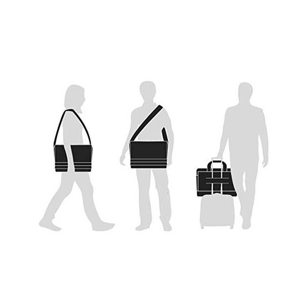 Сумка Кожаная Moleskine Classic Messenger Черна