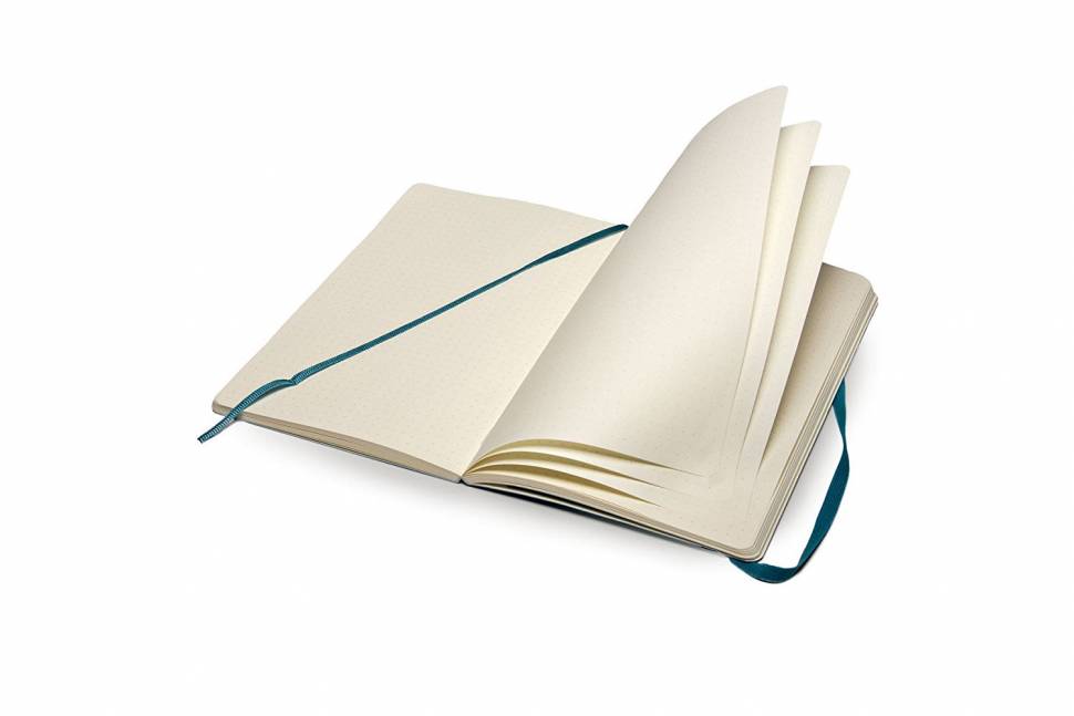 Середній блокнот Moleskine Classic М'яка обкладинка Аквамарин Точка