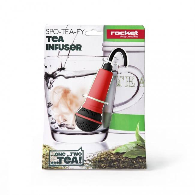Заварник для чая Rocketdesign Spo-Tea-Fy Красный
