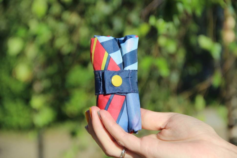 Сумка для покупок складная LOQI GEOMETRIC Triangles