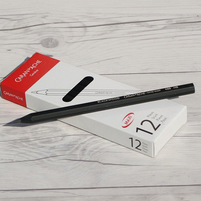 Карандаш Caran d'Ache Maxi Graphite Чорное дерево HB