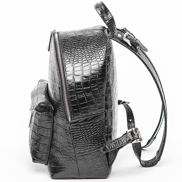 Рюкзак шкіряний Croc S Yana Belyaeva Чорний