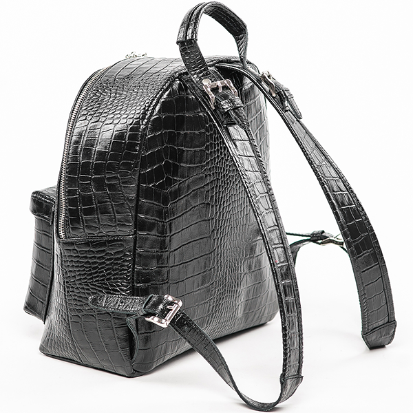 Рюкзак шкіряний Croc S Yana Belyaeva Чорний