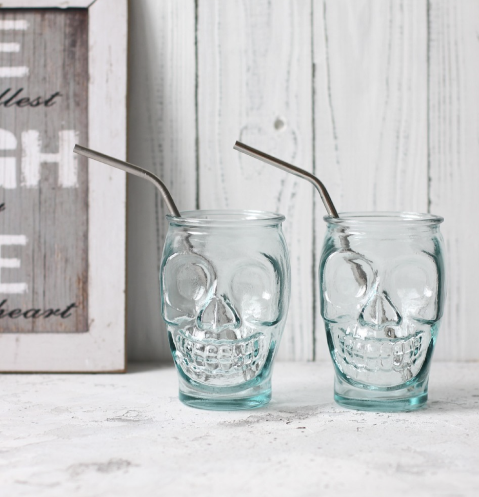 Стакан с крышкой и трубкой San Miguel CALAVERA 450 мл