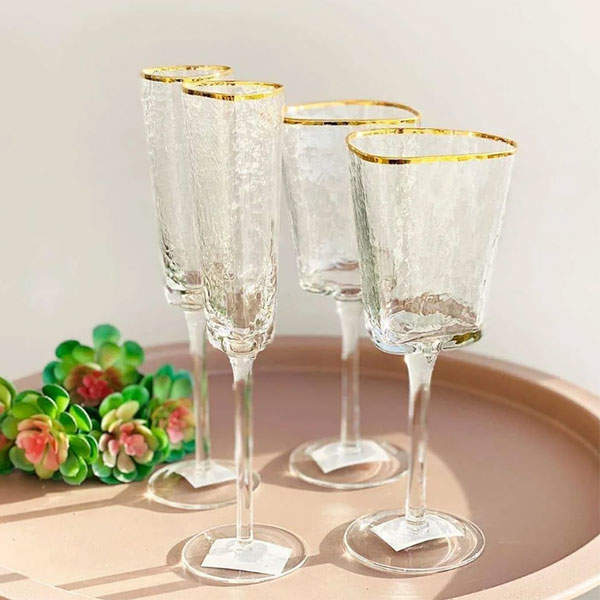 Бокал для шампанского Прозрачный Трайангел 150 мл