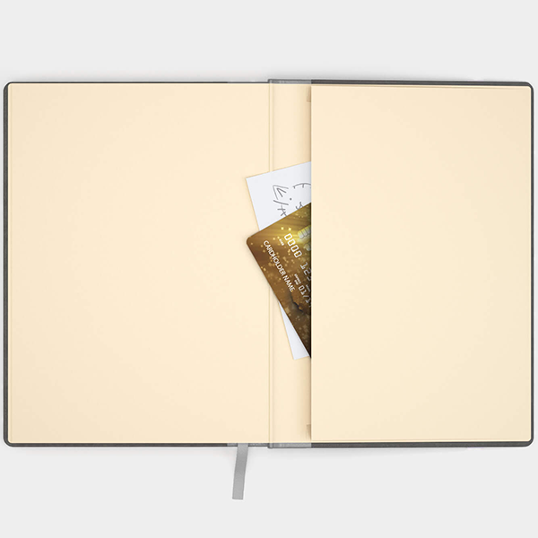 Блокнот Like U Pro A5 Сірий /Фіолетовий