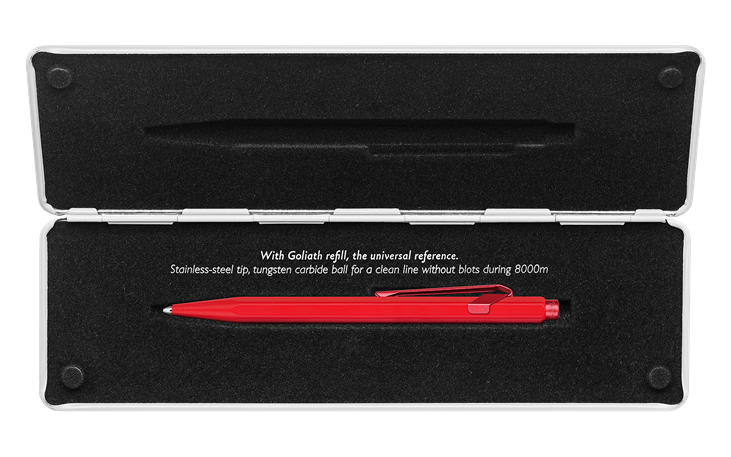 Ручка Caran d'Ache 849 Claim Your Style Монохром Червона + box