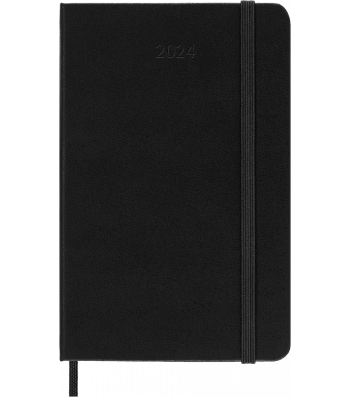 Средний Ежедневник Moleskine 2026 Черный Мягкий