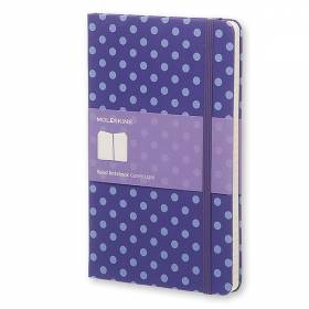 Середній блокнот Moleskine Pois Фіолетовий