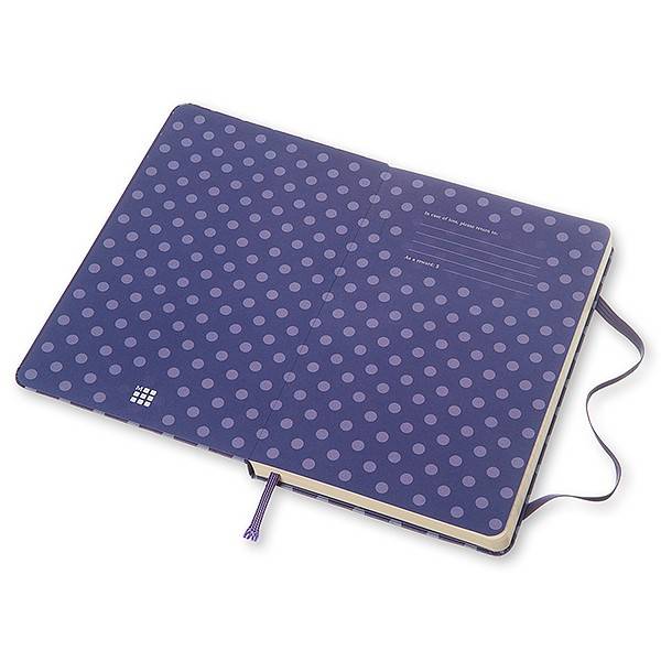 Средний блокнот Moleskine Pois Фиолетовый