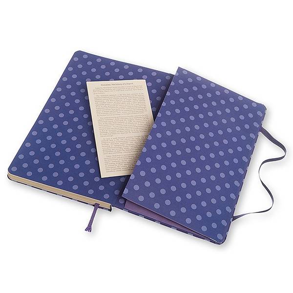 Средний блокнот Moleskine Pois Фиолетовый