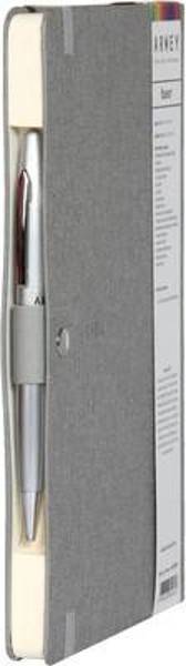 Блокнот Arwey Baer Серый с ручкой