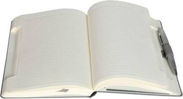 Блокнот Arwey Baer Серый с ручкой