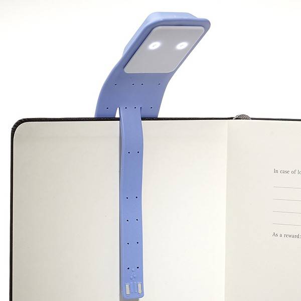 Лампа-закладка Moleskine Booklight Голубая