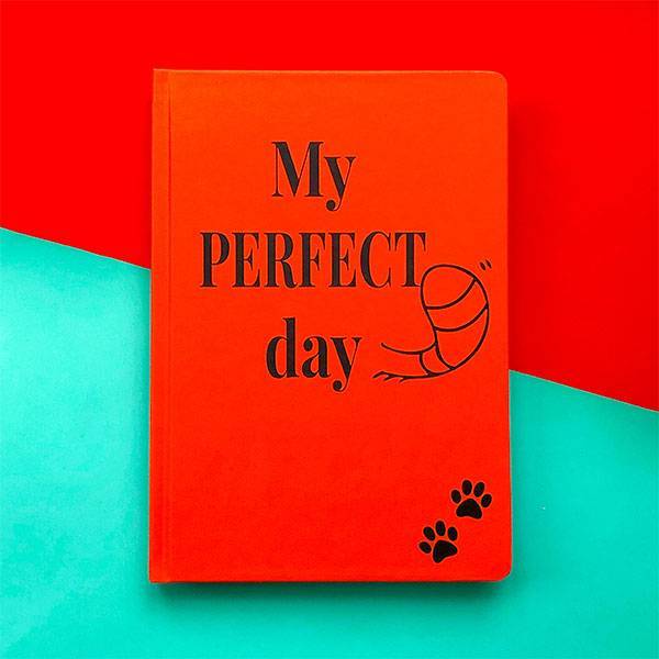 Блокнот My Perfect Day Classic Красный
