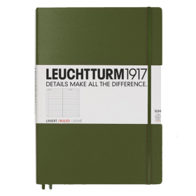 Блокнот Leuchtturm1917 MasterSlim Зелений Лінія (349262)