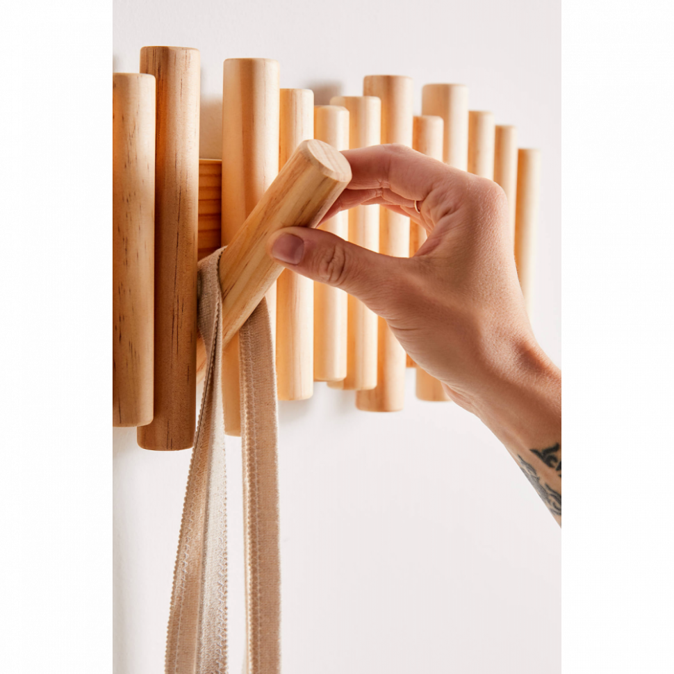 Настенная вешалка Picket Umbra Natural