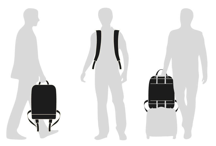 Рюкзак Moleskine Metro Серый