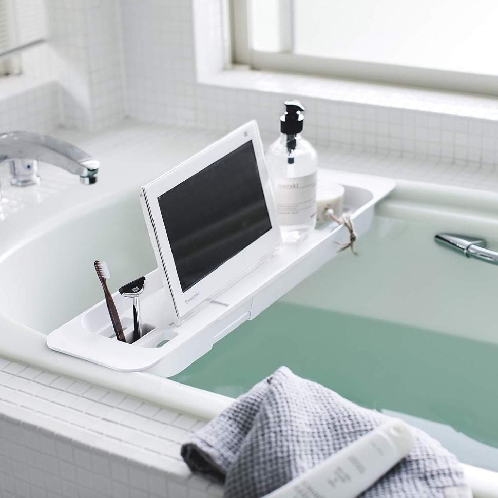 Полку для ванної Tower Yamazaki Біла