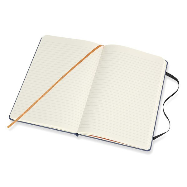 Середній блокнот Moleskine Denim Антверпен Синій Лінія