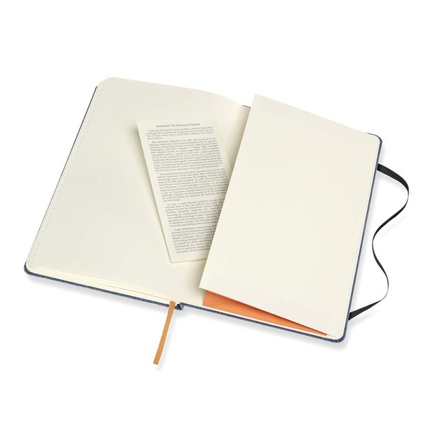 Середній блокнот Moleskine Denim Антверпен Синій Лінія