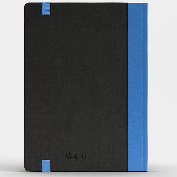 Блокнот Like U Pro A5 Черный/Синий