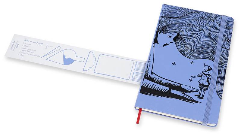 Средний Блокнот Moleskine Pinocchio Чистые Листы Голубой