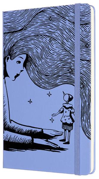 Средний Блокнот Moleskine Pinocchio Чистые Листы Голубой
