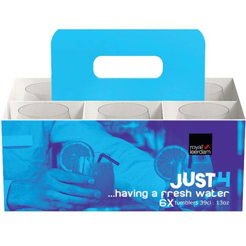 Набор Стаканов для води Libbey Just 4 390 мл 6 шт (827484)