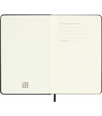Середній Щоденник Moleskine 2024 Чорний 
