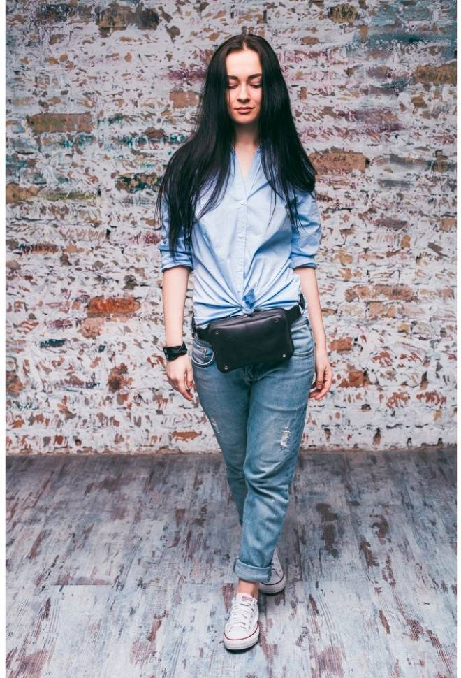 Сумка на пояс BlankNote DropBag Mini Графіт