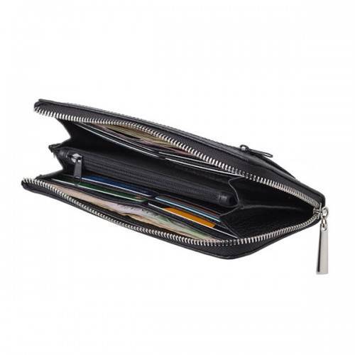 Гаманець Black Brier на блискавки з кишенею WW2 black