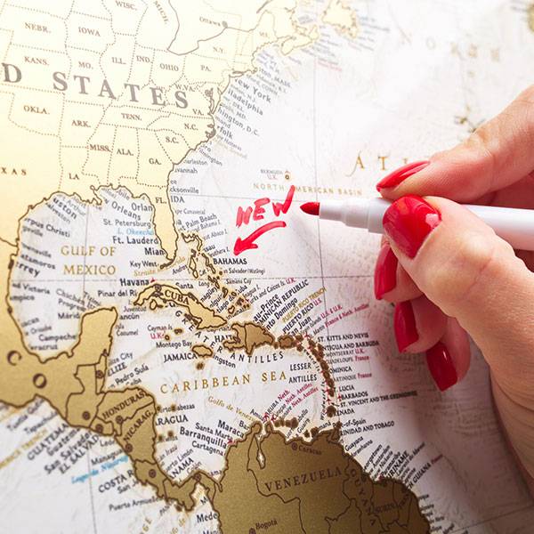 Скретч-карта світу My Antique Map