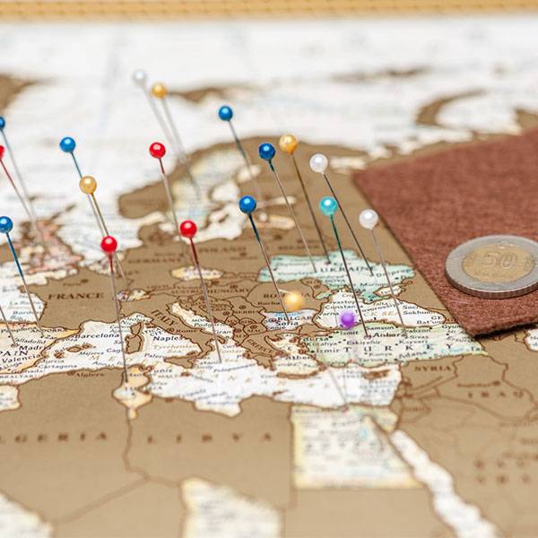 Скретч-карта світу My Antique Map