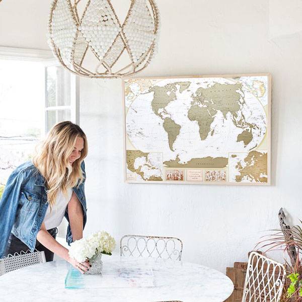 Скретч-карта світу My Antique Map