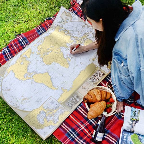 Скретч-карта світу My Antique Map