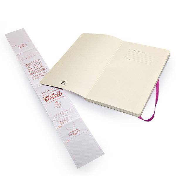 Средний блокнот Moleskine Classic Мягкая обложка Розовый Линия