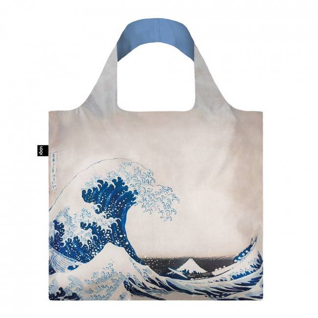 Сумка для покупок складная Loqi HOKUSAI The Great Wave