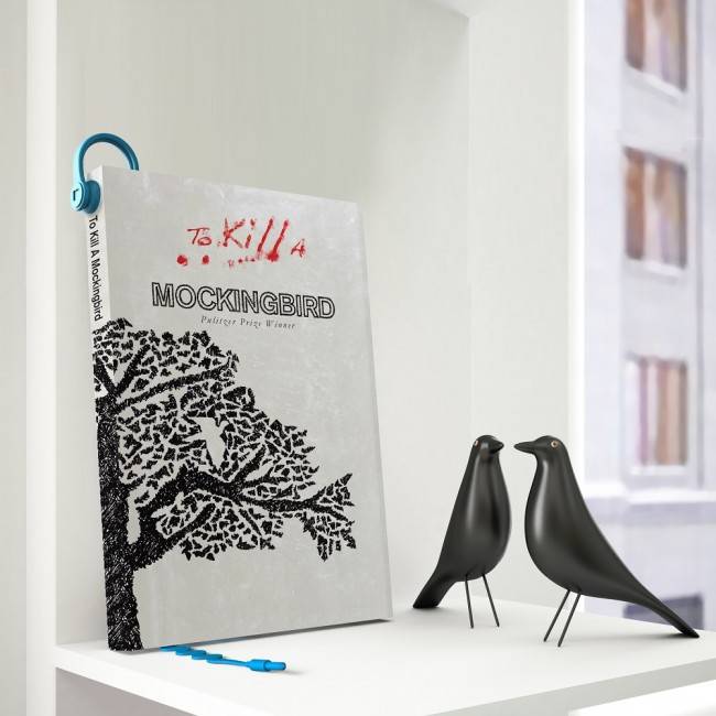 Закладка для книг Rocketdesign Beatmark Синий