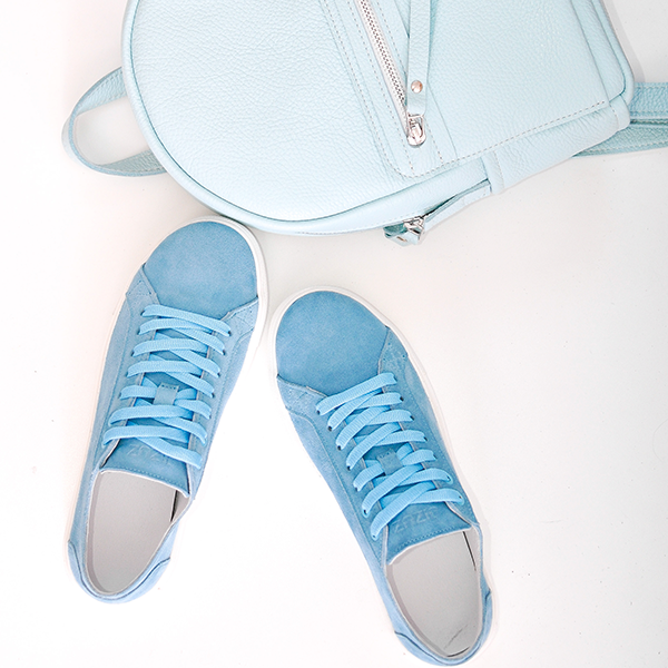 Замшевые кеды Jizuz Classic Aqua